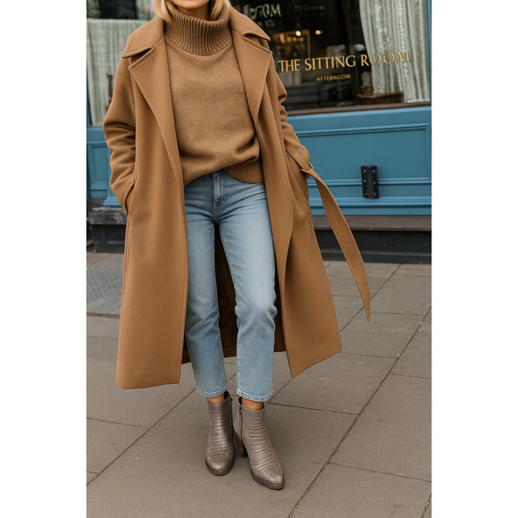 Paul Green Ruched Suede Booties in Taupe — Soft Leather Neutral with City Polish - Picture 3 of 16